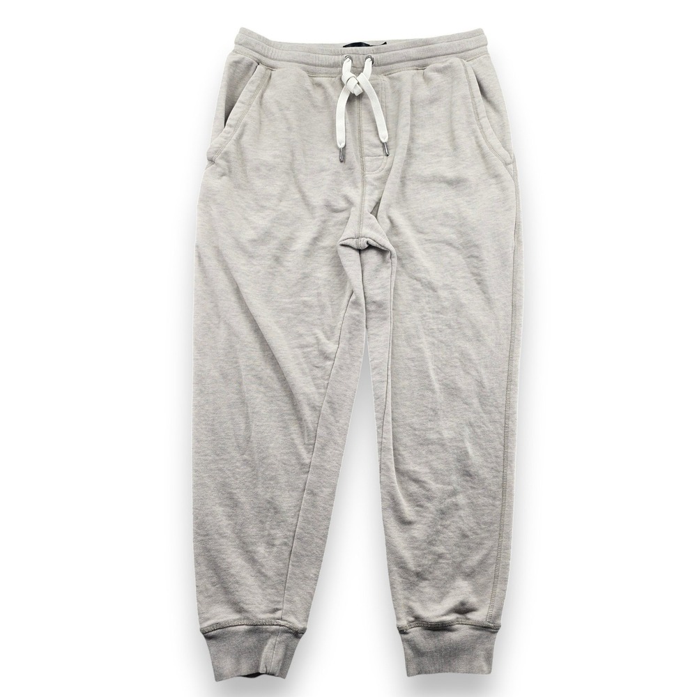 Joe's Jeans Joggers Mens Large Grey Cotton Blend Drawstring Cuffed
